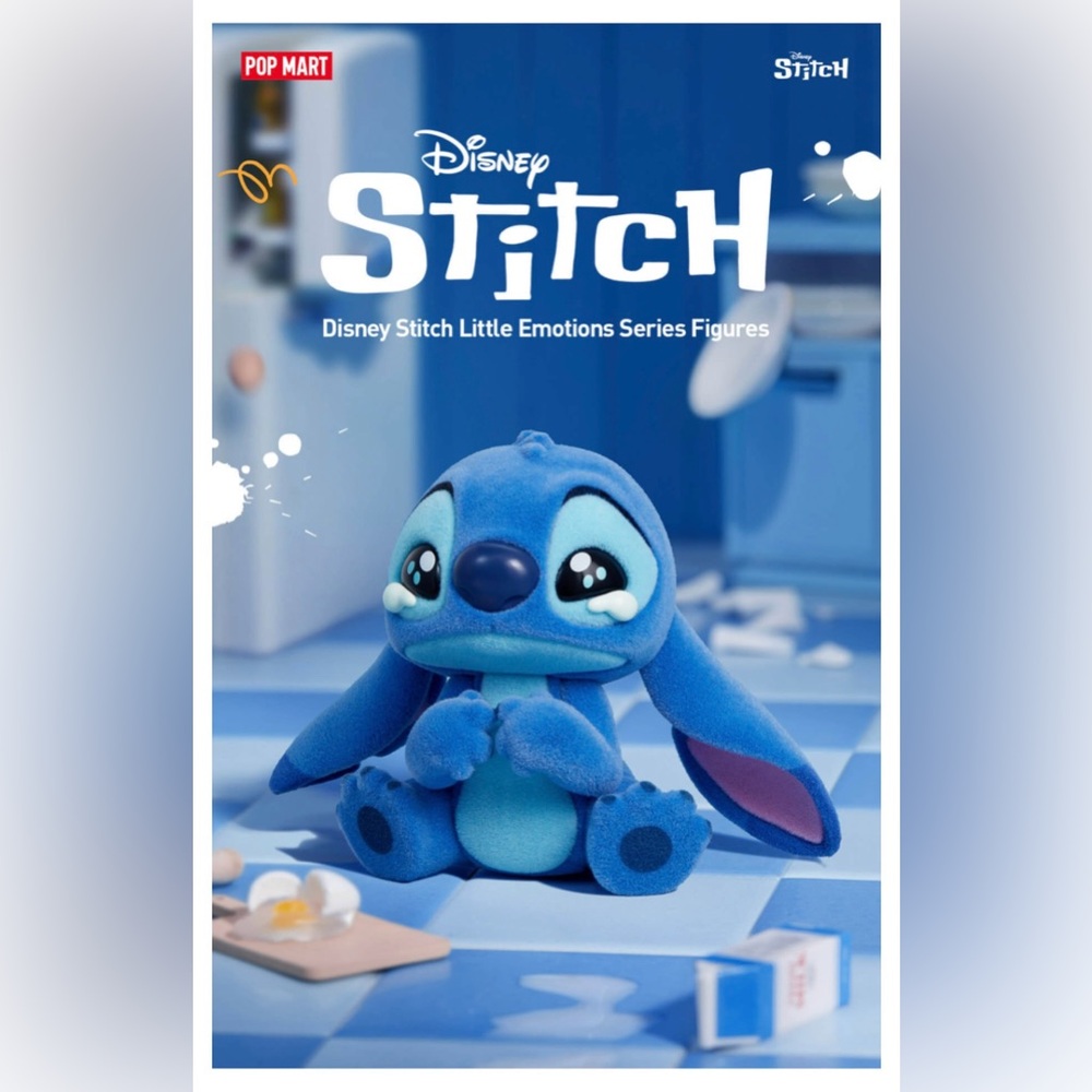 DISNEY STITCH LITTLE EMOTIONS SERIES 100% AUTHENTIC POP MART SINGLE BLIND BOX